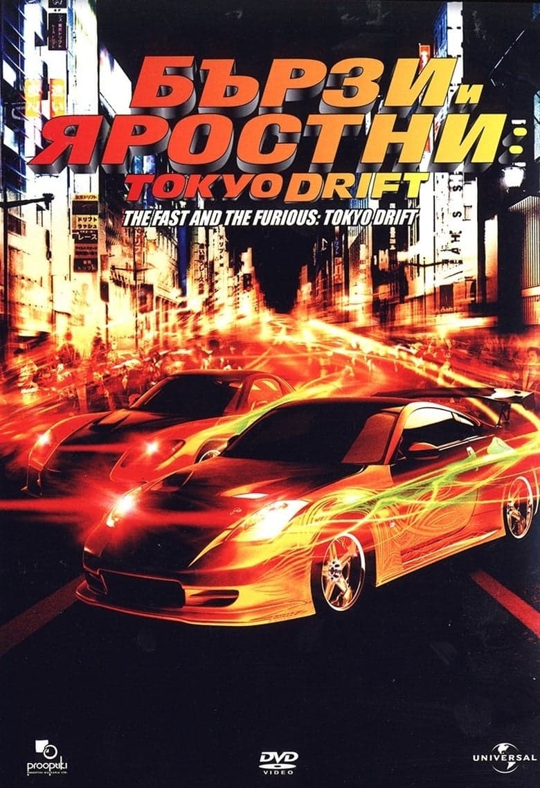 Бързи и яростни: Дрифт в Токио / The Fast and the Furious: Tokyo Drift постер